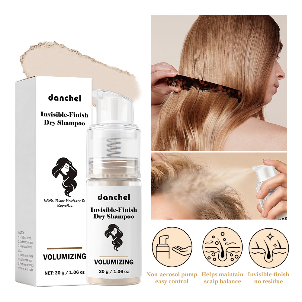 Hair Care Women - แชมพูแห้งแบบผง ควบคุมความมัน เพิ่มวอลลุ่ม ทำให้ผมดูฟู ไม่ต้องล้างออก สำหรับผู้หญิง