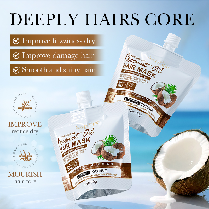 Hair Care Products - มาส์กผมเคราตินมหัศจรรย์ 5 วินาที ซ่อมแซมผมเสีย ชี้ฟู นุ่มลื่น