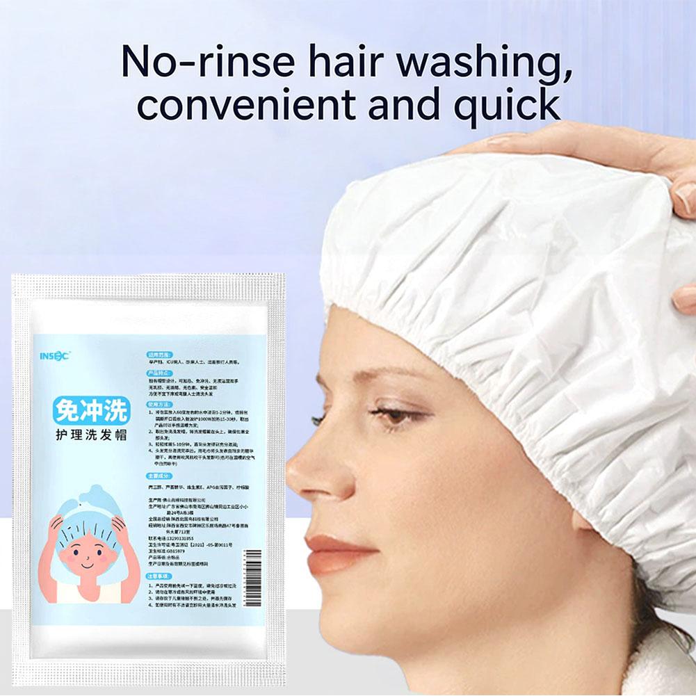 หมวกแชมพูแบบไม่ต้องล้างออก ใช้ - Hair Care Products บทวิจารณ์และราคา