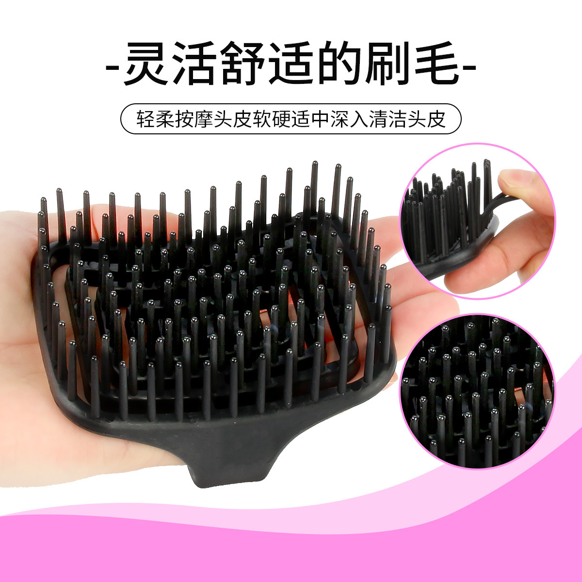 แปรงนวดหนังศีรษะ WANMEI - ทำคว - Hair Care Women บทวิจารณ์และราคา