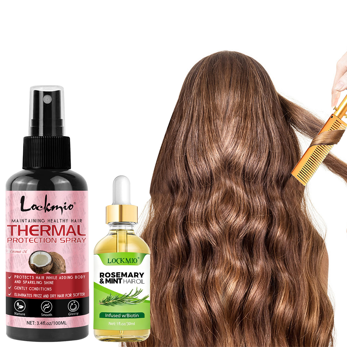 สเปรย์ป้องกันความร้อน ครีมนวดผ - Hair Care Heat Protectant บทวิจารณ์และราคา