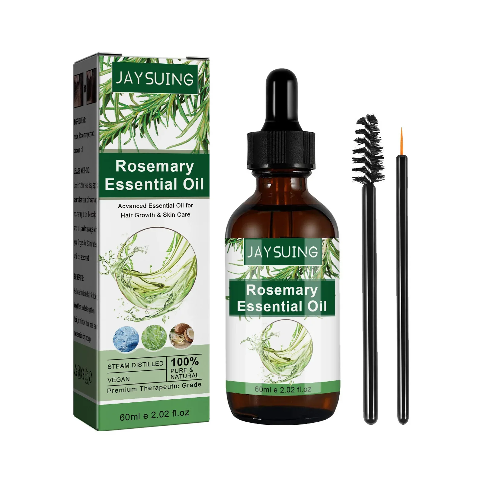 น้ํามันหอมระเหยโรสแมรี่สําหรับ - Hair Care Oil Serum บทวิจารณ์และราคา