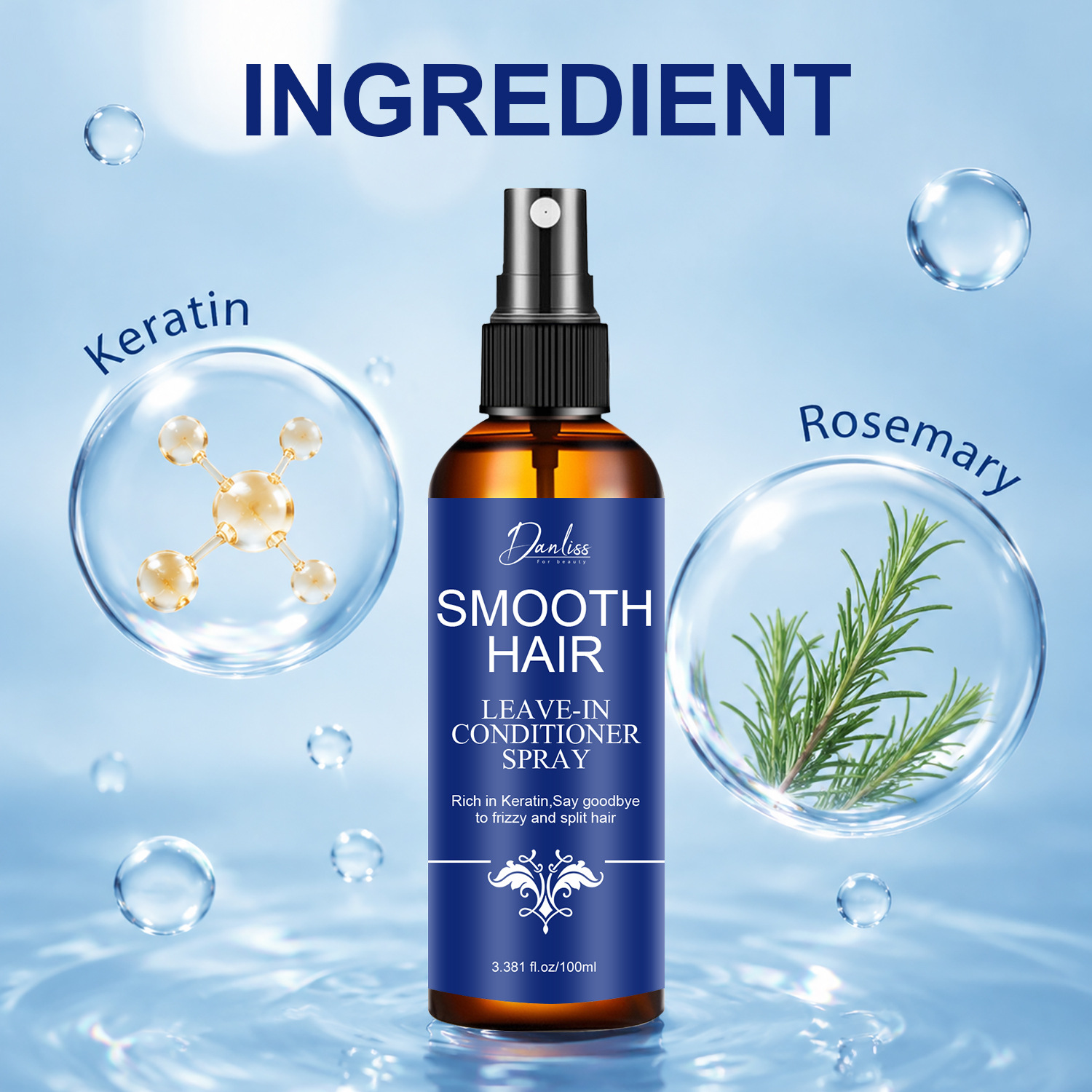 สเปรย์บำรุงผมแบบไม่ต้องล้างออก - Hair Care Heat Protectant บทวิจารณ์และราคา