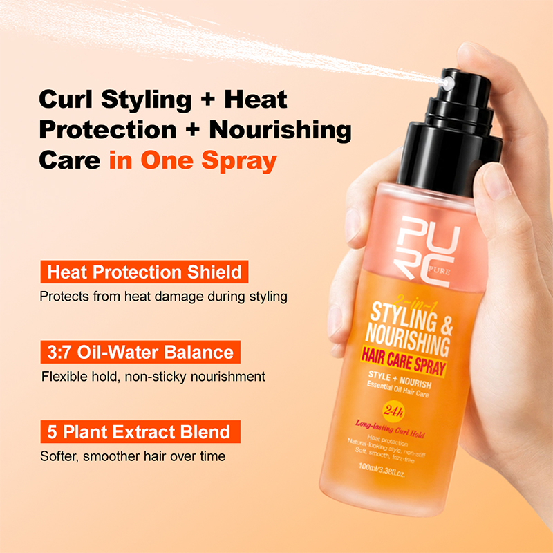 สเปรย์ป้องกันความร้อน PURC เซร - Hair Care Heat Protectant บทวิจารณ์และราคา